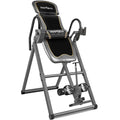 Innova Health And Fitness Itx9688 Heavy Duty Inversion Table, Extended Ankle Holding System, 300 Lb Weight Capacity, Gray/Black