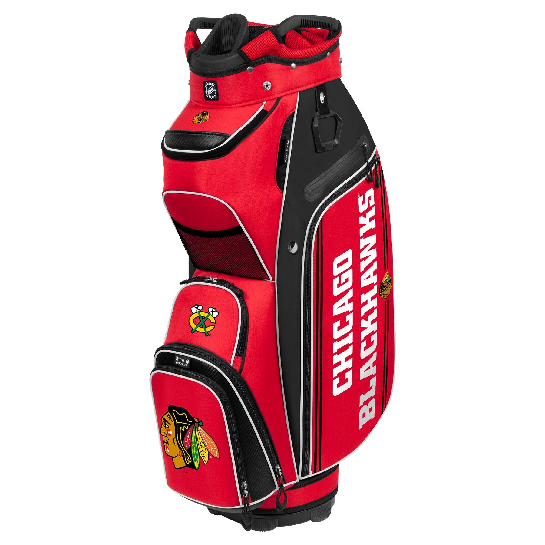 Chicago Blackhawks Bucket III Cooler Cart Golf Bag
