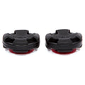 Limbsaver Broadband Dampener For Solid Limb Compound Bows, Black, 2-Pack