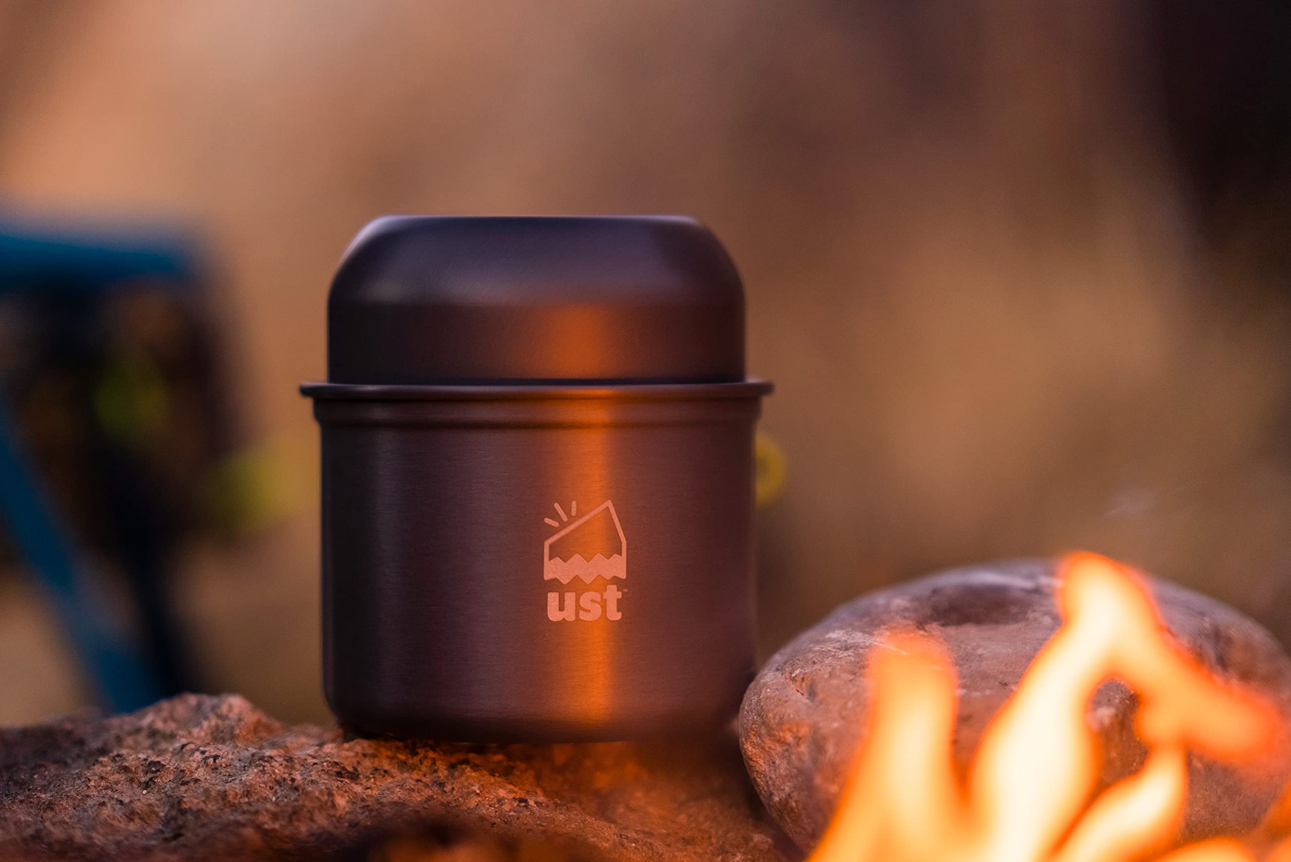 Ustduo Cook Kit With Lightweight, Compact, Bpa Free, Anodized Aluminum Construction For Camping, Hiking, Emergency And Picnics