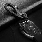 Tisur Titanium Keychain Carabiner Clip, Key Fob Holder, Quick Release D Ring Keychain Heavy Duty Bottle Opener Keychain Car Key