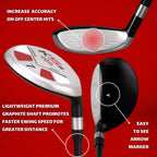 Majek Golf All Hybrid #7 Regular Flex Right Handed New Utility R Flex Club