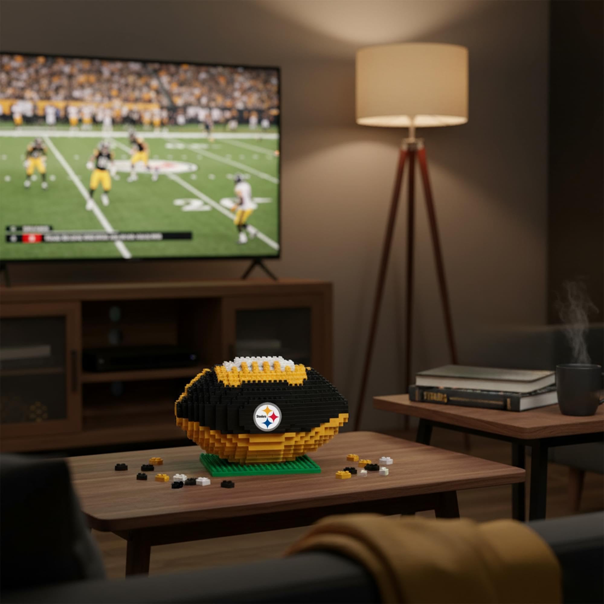 Pittsburgh Steelers NFL 3D BRXLZ Football 1Z