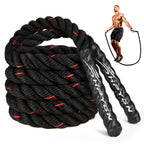Hpygn Weighted Heavy Skipping/Jump Rope 9.2Ft 2.8Lb For Fitness, Exercise, Boxing Gym Training, Home Workout, Improve Strength A