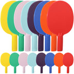 16 Pcs Bulk Plastic Table Tennis Paddle Set Sports Table Tennis Racket Multi Color Table Tennis Paddles Racket Table Tennis Equi