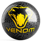 On The Ball Bowling Motiv Venom Spare Bowling Ball Black/Gold - Undrilled - Made Of Polyester (16)