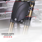 Odi Downhill Number Plate, Ag, Black