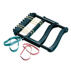 Rolyan Basic Ergonomic Hand Exerciser, Strengthening Device For Fingers, Hands, And Thumbs, Comes With 4 Pairs Of Graded Rubber
