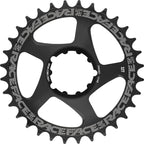 Raceface 3-Bolt Direct Mount, 36T Chainring, 9-12Sp, Bcd: Direct Mount, 7075-T6 Aluminum, Black