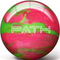 Pyramid Path Bowling Ball (Hot Pink/Lime Green, 13LB)