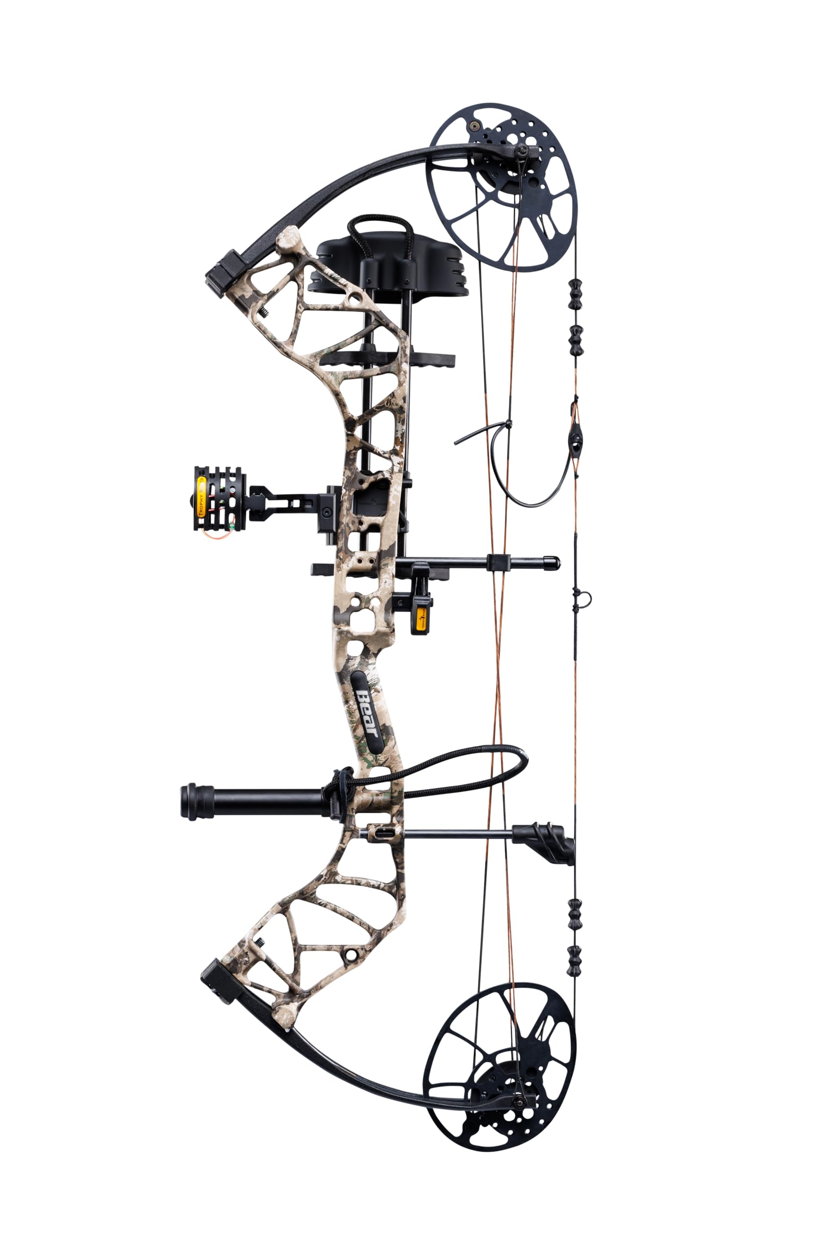 Bear Archery Legit MAXX RTH Compound Bow, Ready-to-Hunt Package, Right Handed Archers, 30 Bow, 6.25 Brace Height, Draw Weight Ra
