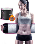 Teseton Sweat Band Waist Trainer For Women, Wasit Trimmer For Women Men, Sweat Belt, Wraps Waist Trainer For Belly Fat, Stomach 