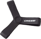 Cressi Rubber Fin Keeper, Black, Small