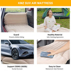 Kmz Air Mattress Thickened And Double-Sided Flocking Travel Camping Bed With 2 Pillows Dedicated Mobile Cushion Extended Outdoor