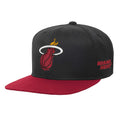 Outerstuff Nba Kids Youth 8-20 Official 2-Tone Snapback Hat Cap (Us, Alpha, One Size, Miami Heat)