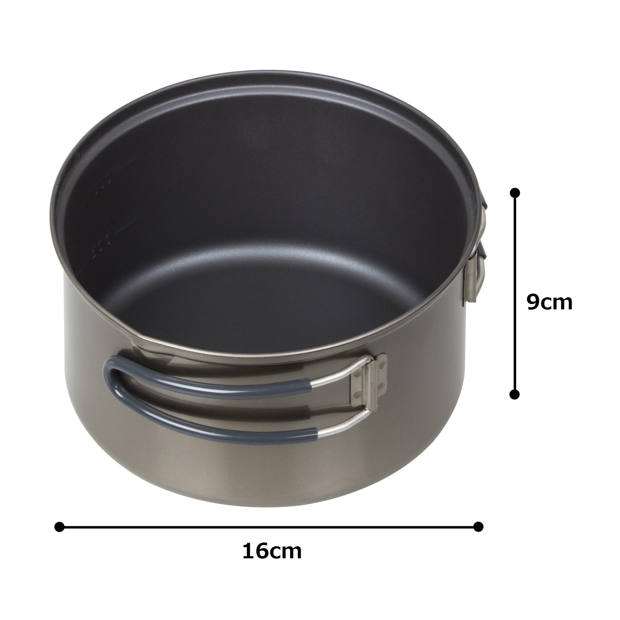 Evernew Titanium Non-Stick Pot, 1.3-Liter (696912)