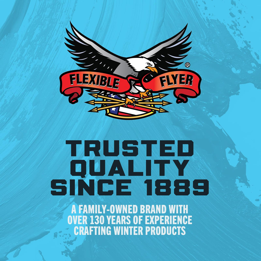 Flexible Flyer Utility Pull Sled. Ice Fishing, Deer Hunting, Firewood, Work Cargo