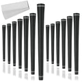 Karma Revolution Black Midsize Golf Grips, 13 Pack with 13 Golf Grip Tape Strips