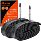 2-Pack 26'' Bike Tubes 26X1.75/2.125'' Fv48 Presta Valve 26'' Bicycle Tubes Replacement For 26 X 1.75 26 X 1.90 26 X 1.95 26 X 2