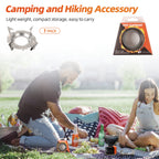 Pot Support For Camping Stoves - 3.5'' X 3.5'' X 1.25'' Stainless Steel Pot Support Attaches To Camping Stove Burners - Can Acco