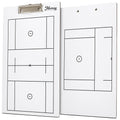 Murray Sporting Goods Dry Erase Coaches Clipboard | Double-Sided Dry Erase White Board (Lacrosse)