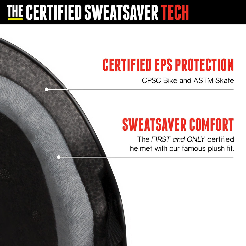 Triple Eight The Certified Sweatsaver Helmet For Skateboarding, Bmx, And Roller Skating, Moxi Stripey, X-Small/Small