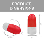 Jezero Deep Water Fishing Floats: Great For Trail Markers, Dock Floats, Swim Buoy, Kayak Anchor Kit, Pool Buoy, Crabbing & Boats