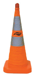 Aervoe Industries Collapsible 28-Inch Safety Cones (Orange/Yellow)