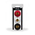 Team Golf Nhl Chicago Blackhawks 3 Golf Ball Pack Regulation Size Golf Balls, 3 Pack, Full Color Durable Team Imprint