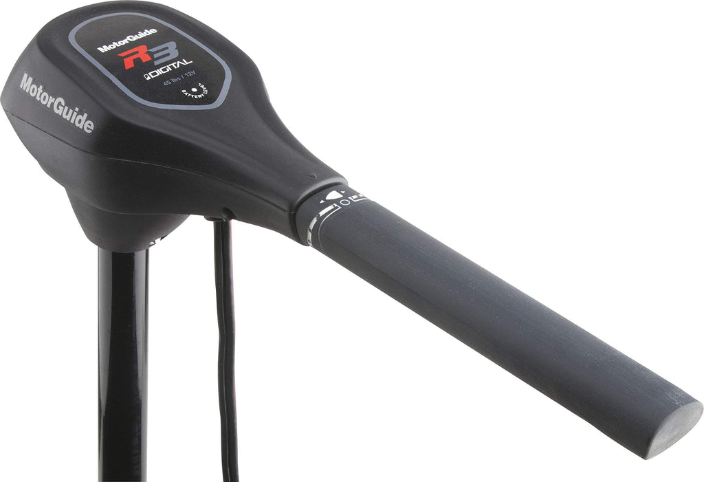 Motorguide R3 Transom Mount Hand-Control, Black, 30-Inch (940100170)