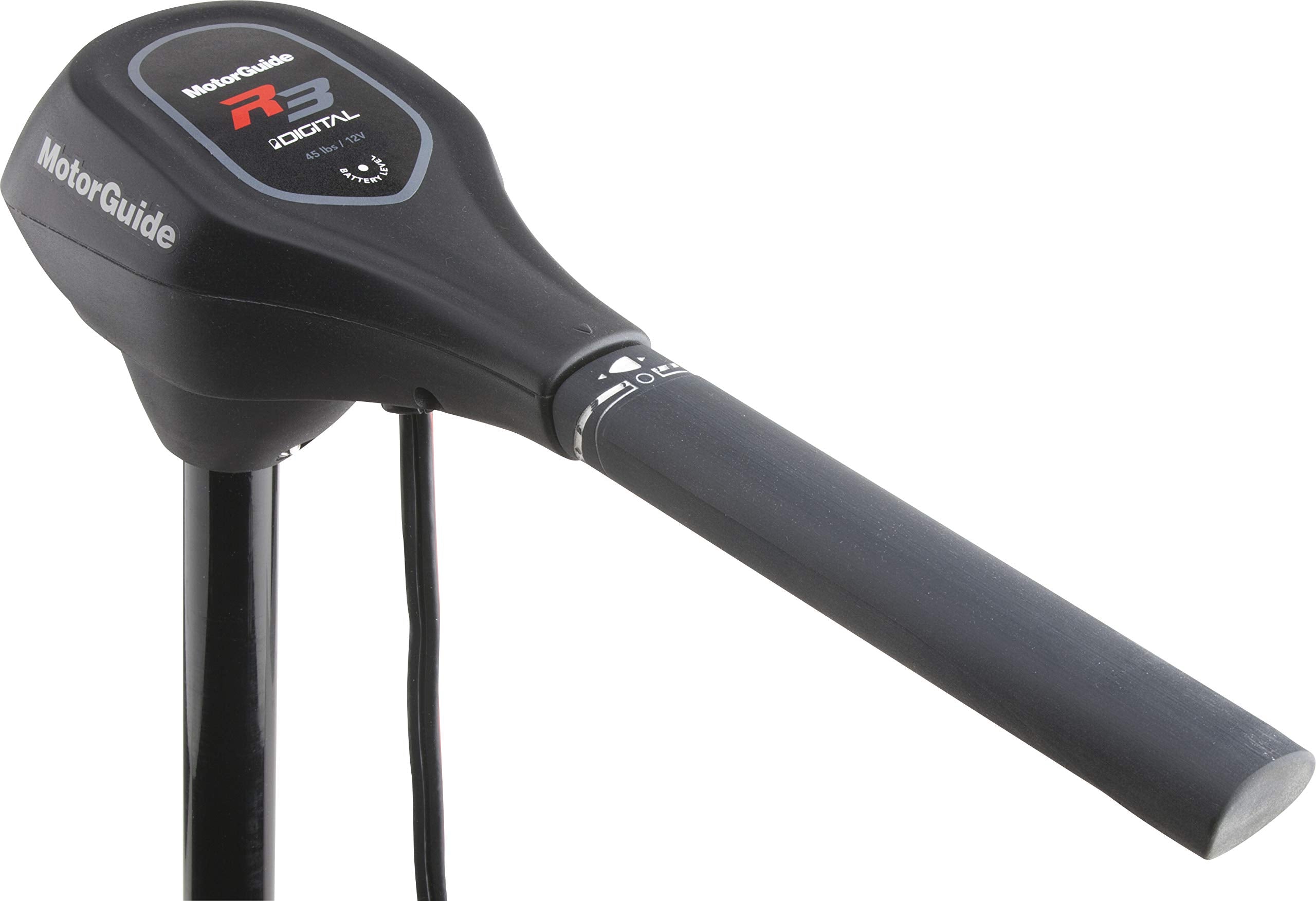 Motorguide R3 Transom Mount Hand-Control, Black, 30-Inch (940100170)