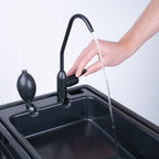 Boxio Wash Portable Sink - Convenient Camping Sink Solution! Compact With Unique Design, Separate Canister, Lightweight Mobile S