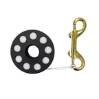 Scuba Choice Scuba Diving Compact Finger Spool, 150, White Line