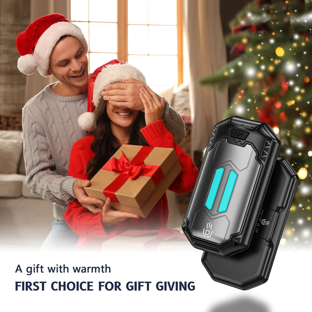 6000Mah Outjut Hand Warmers Rechargeable 2 Pack Electronic Hand Warmers Portable 20Hrs Usb Suitable Hunting Accessories Portable