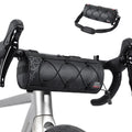 KEMIMOTO Bike Handlebar Bag with Waterproof Rain Cover Front Bike Bag for Bicycles - Water-resistant Dual Zippers for Mountain R