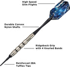 Viper Silver Thunder Soft Tip Darts 4 Knurled Rings 16 Grams