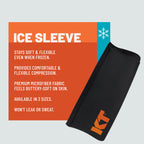 Kt Health, Size Xs/S, Ice Sleeve And Universal Bag, Direct 360 Degree Cooling And Compression