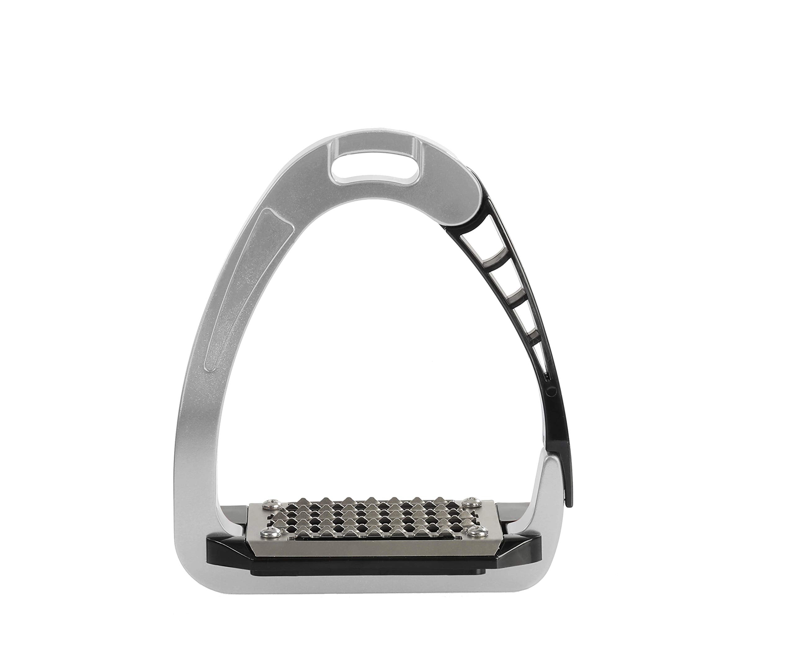 Acavallo Arena Alupro Safety Stirrup, One Size, 12 Cm, Silver