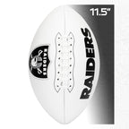 Franklin Sports Nfl Las Vegas Raiders Autograph Football - Official Size White Panel Souvenir Football For Autographs + Signatur