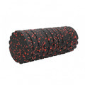 BNF Raised Ridges Massage Roller Nodules Textured Roller Speckled Finish Fitness Accessory High Density, Blk Red Single 33CM