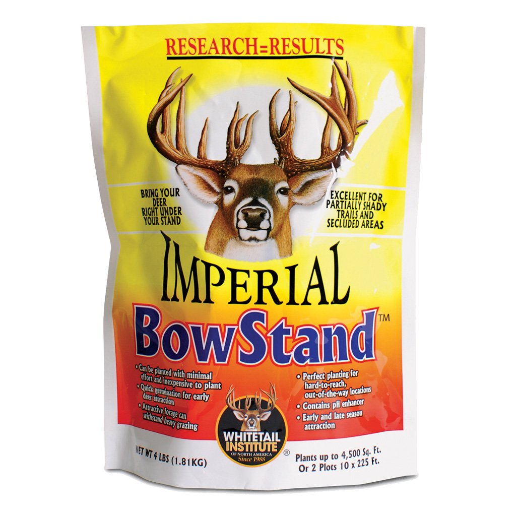 Whitetail Institute Bowstand Deer Food Plot Seed, Annual Forage Designed To Attract Deer To Small, Remote Food Plots For Bow Hun