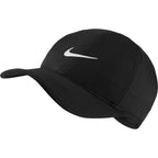 Nike Aerobill Featherlight Cap, Black/Black/White, One Size