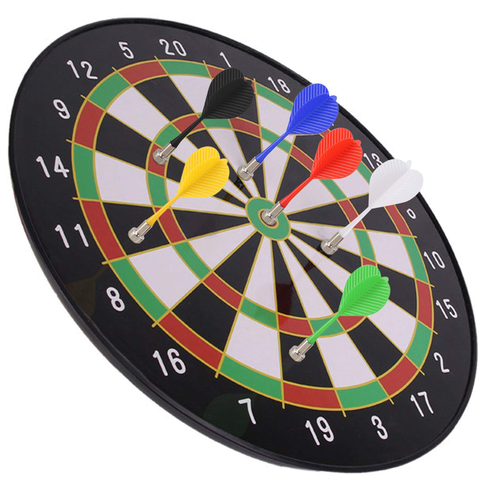 Accmor 36 Pcs Magnetic Darts, Plastic Darts Replacement Dart For Magnet Dartboard, Magnetic Darts For Kids Adults Target Game To