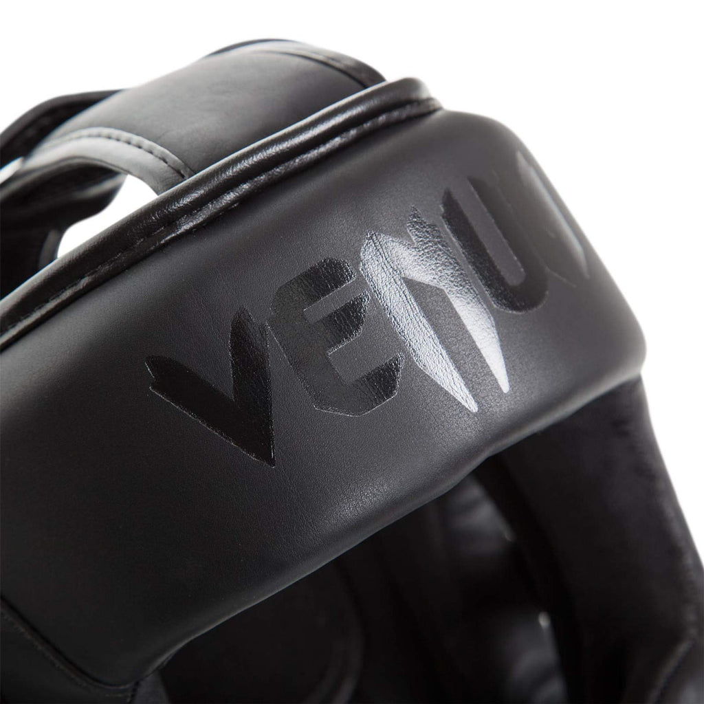 Venum Elite Headgear - Black/Black, One Size