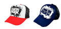 Michelangelo Blue Linkin Park Mesh Cap And Red Linkin Park Half Net Unisex Cap Combo