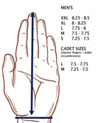 Caddydaddy Claw Golf Glove For Men - Breathable, Long Lasting Golf Glove (White, X-Large, Right)