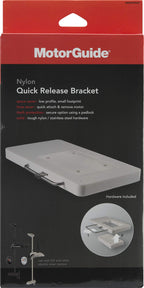 Motorguide 8M0092063 Xi Series Quick-Release Mounting Bracket Kit For Trolling Motors - Composite - White