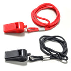 Xxinmoh Whistle With Lanyard For Coaches, Referees, Training, Outdoor Camping Accessories,Dog Whistle, Emergency Survival. (Blac