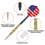 Accmor Metal Tip Darts, Steel Tip Darts, Professional Metal Darts, Darts Metal Tip Set, Metal Darts For Dartboard,18 Pcs