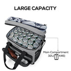 Tourit Cooler Bag 46-Can Insulated Soft Cooler Portable Cooler Bag 32L Lunch Coolers For Picnic, Beach, Work, Trip, Grey